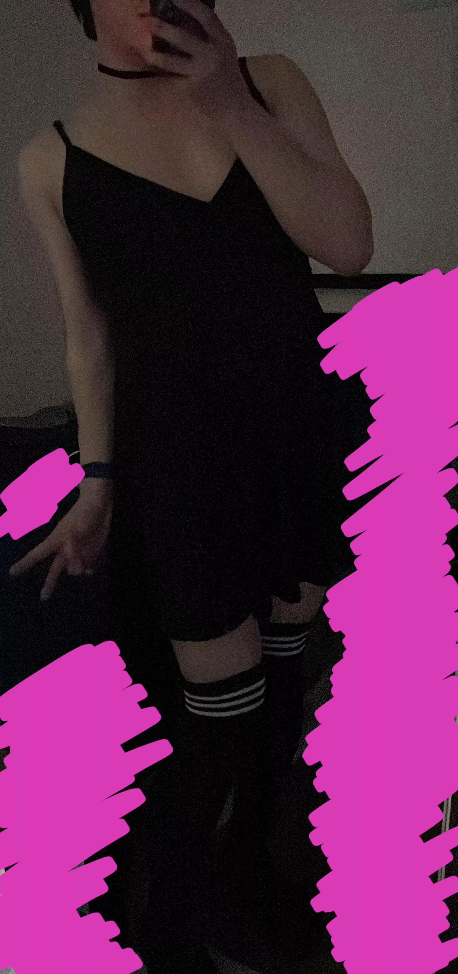 Couldn’t sleep so I put on a dress