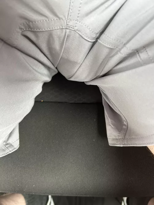 Did not realize my balls were this apparent in these shorts