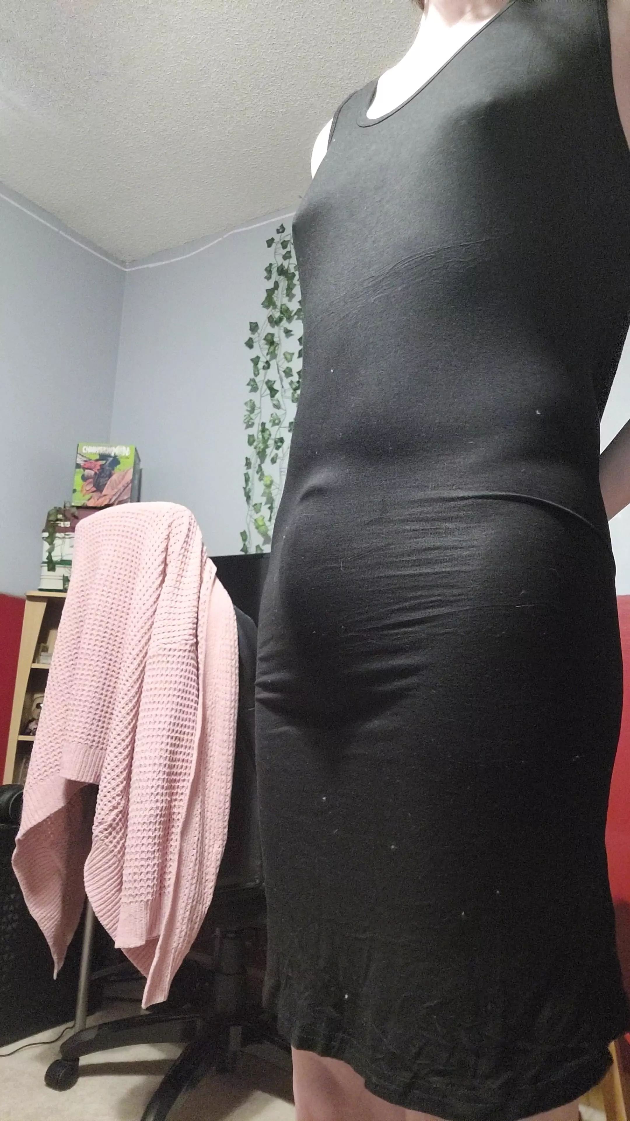 Does my dress hide it well 🥺