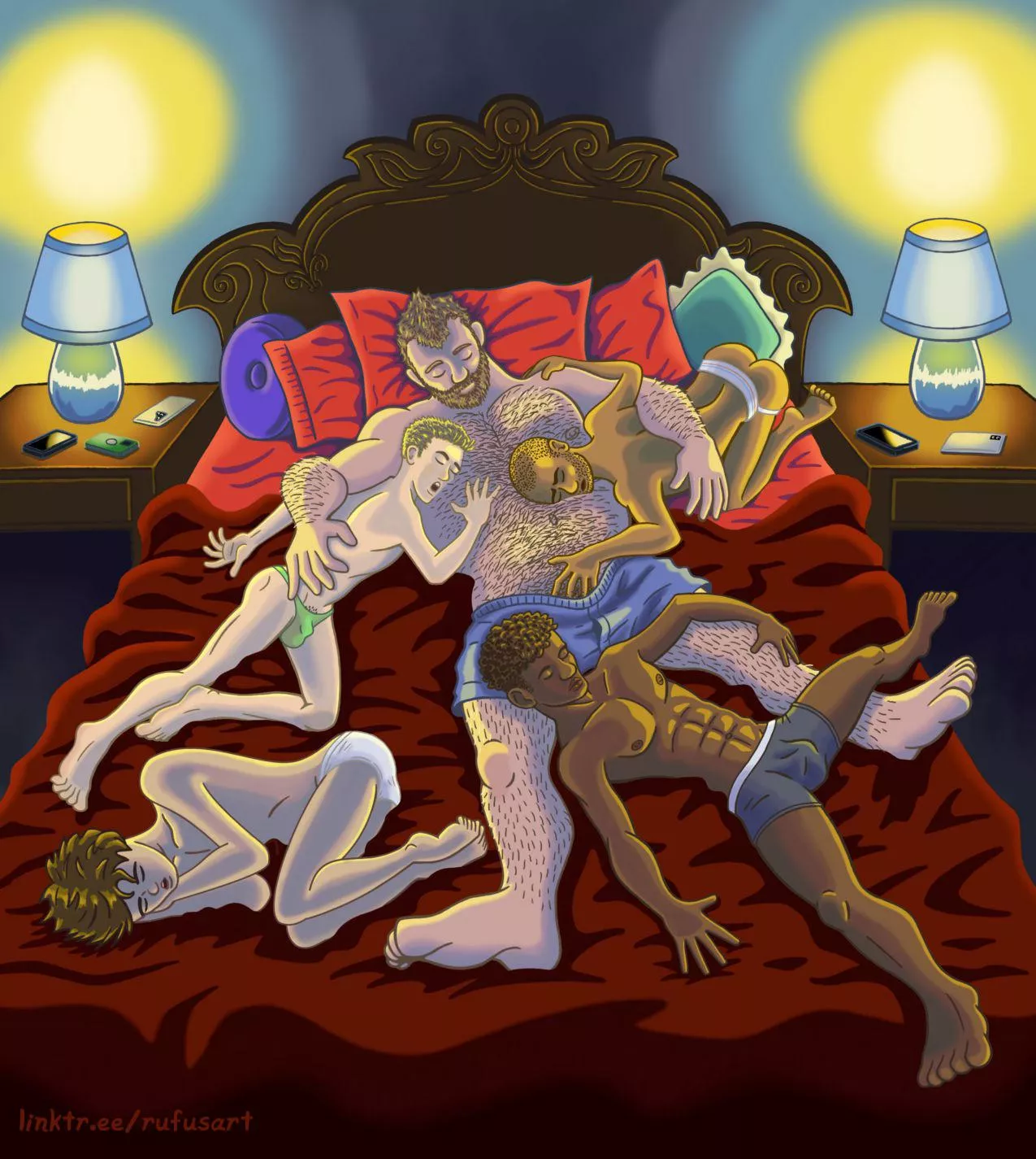 Harem, OC illustration by me 