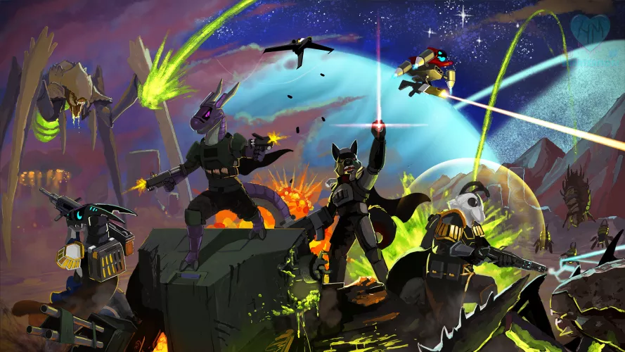 HELLDIVERS (Artwork By: Me)