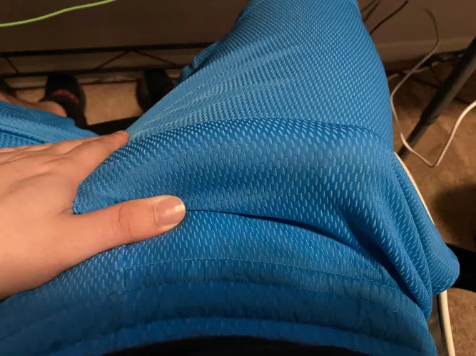 I can’t leave the house in basketball shorts