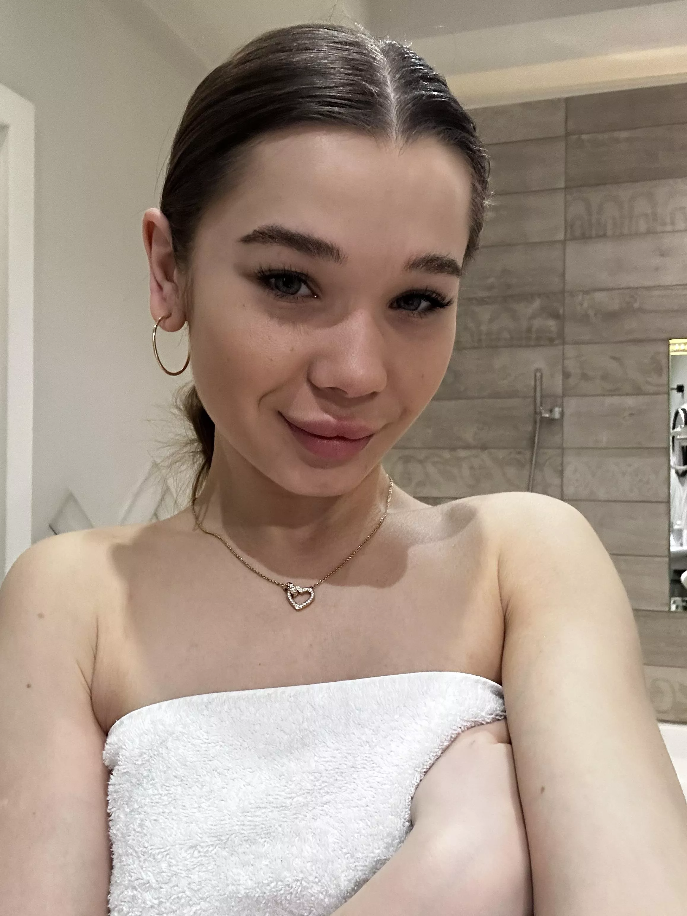 I don't like showering alone