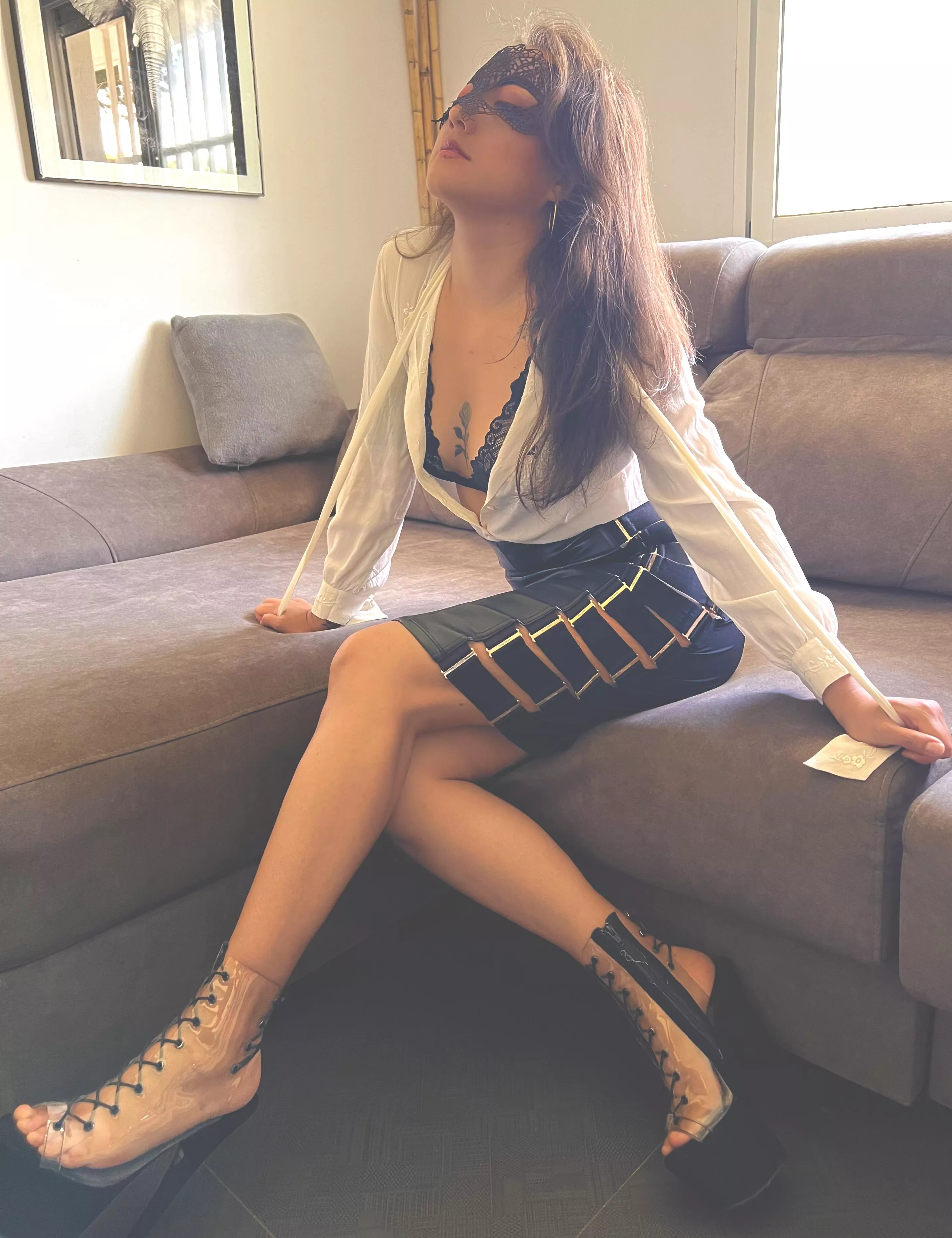 I have a power dynamics fetish. What would you do if you were my boss and I started masturbating in front of you?