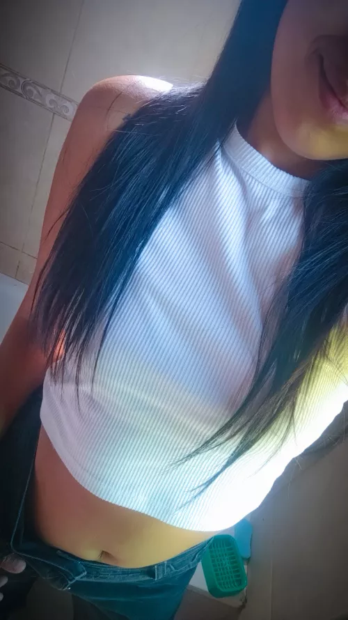 I love it the crop top 