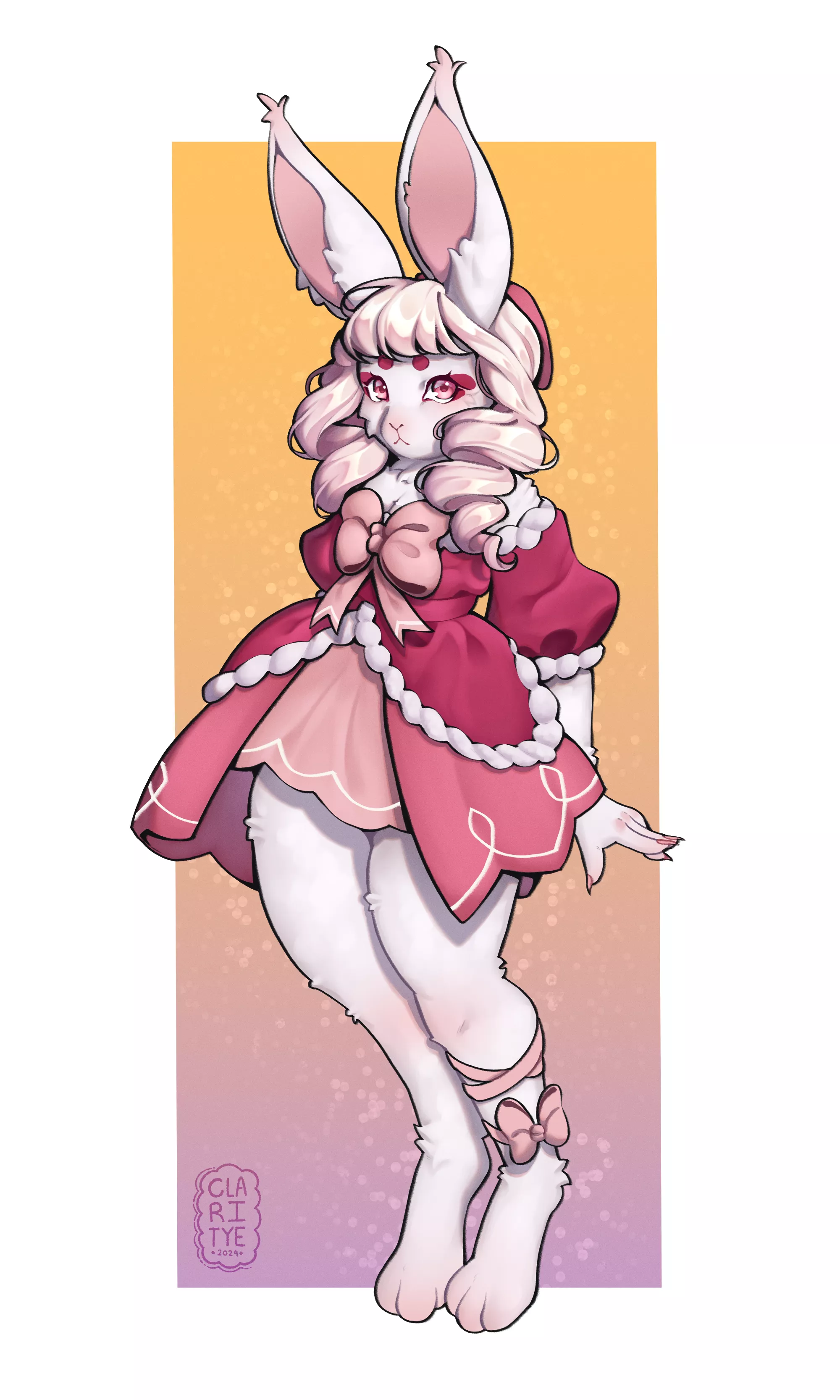 I made my first furry today and need help naming her! (ART by me)