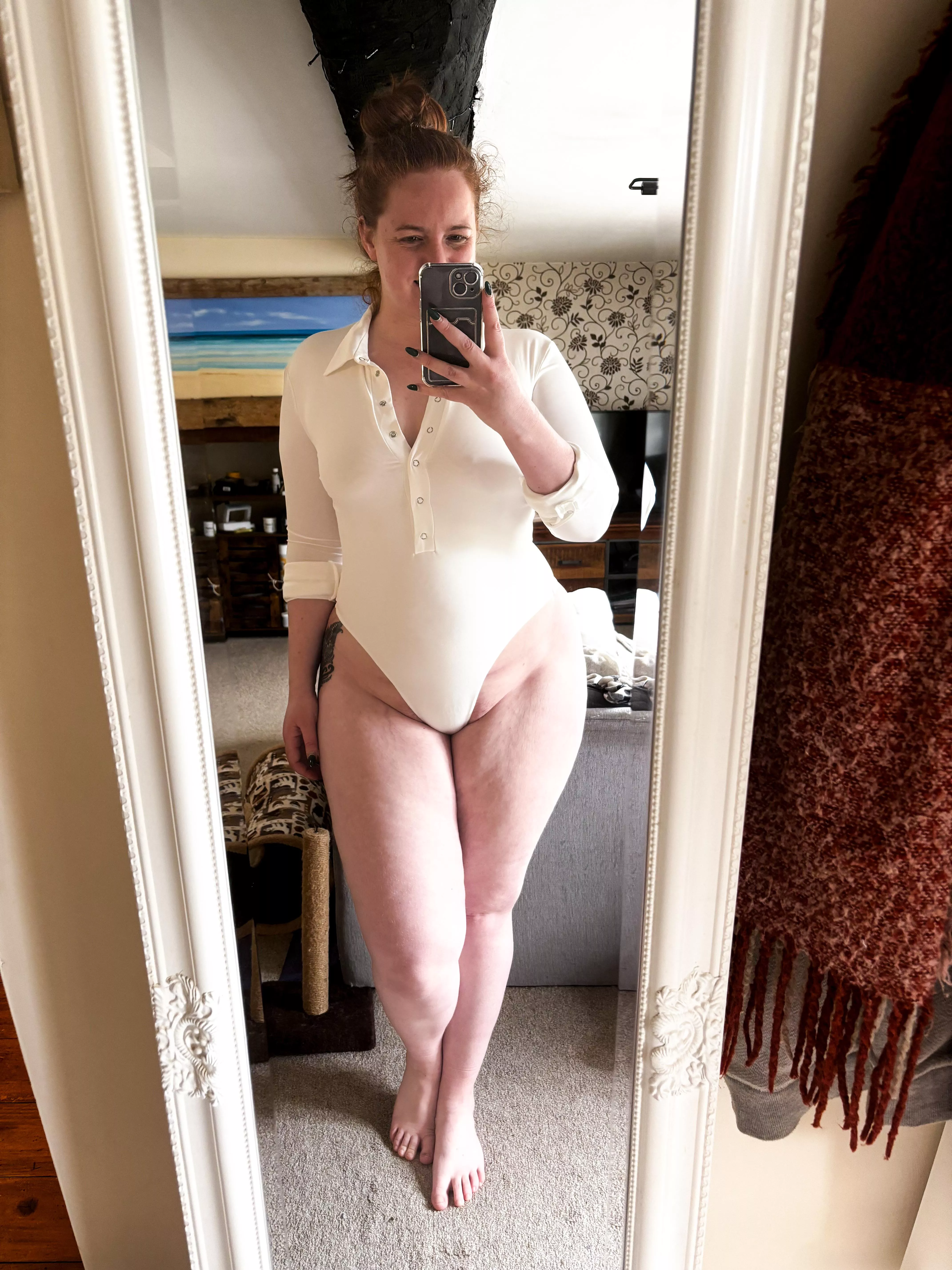 I suppose I should put more clothes on for breakfast 