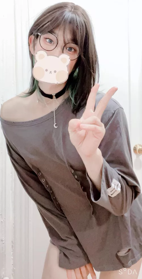 I tried on a dress🫣