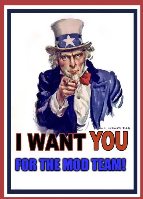 I want you on our mod team!