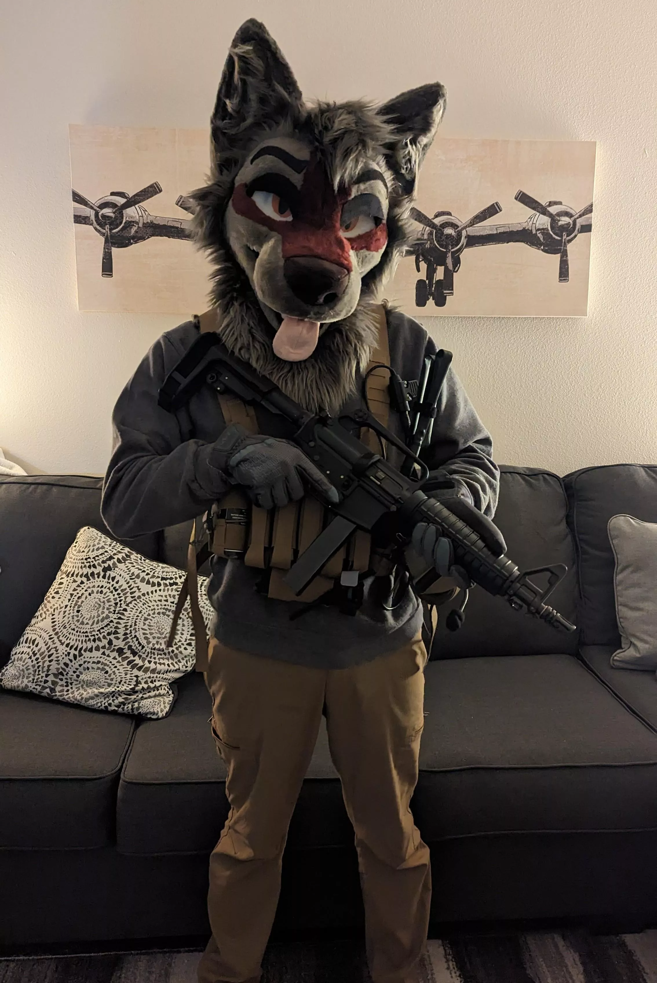 Is it fursuit operating time?