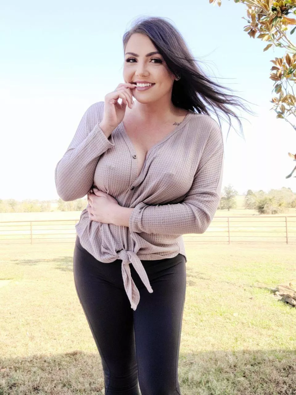 It was a little breezy 