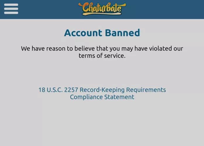 i've been banned without reason.