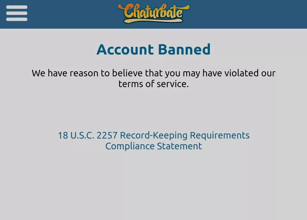 i've been banned without reason.