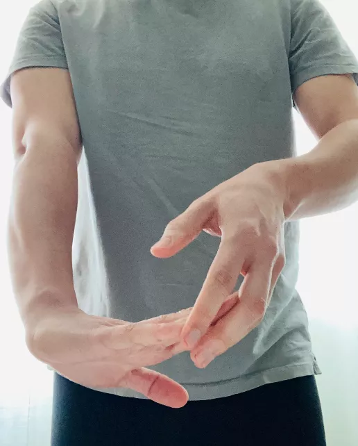 Just a little evening stretch after work