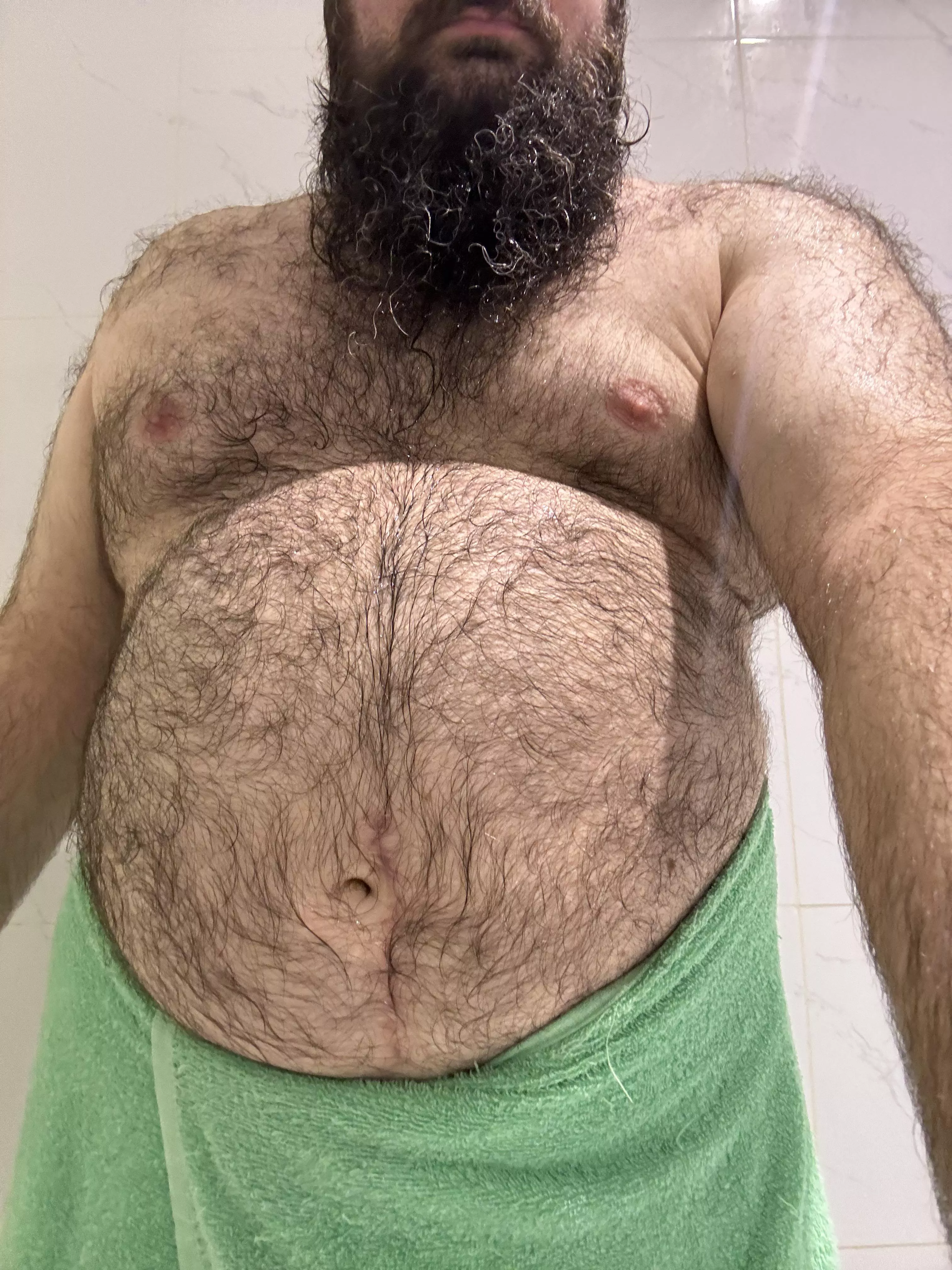 Just got out of the shower