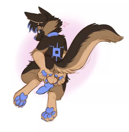 Kiss in the heart~ (Foxudders)