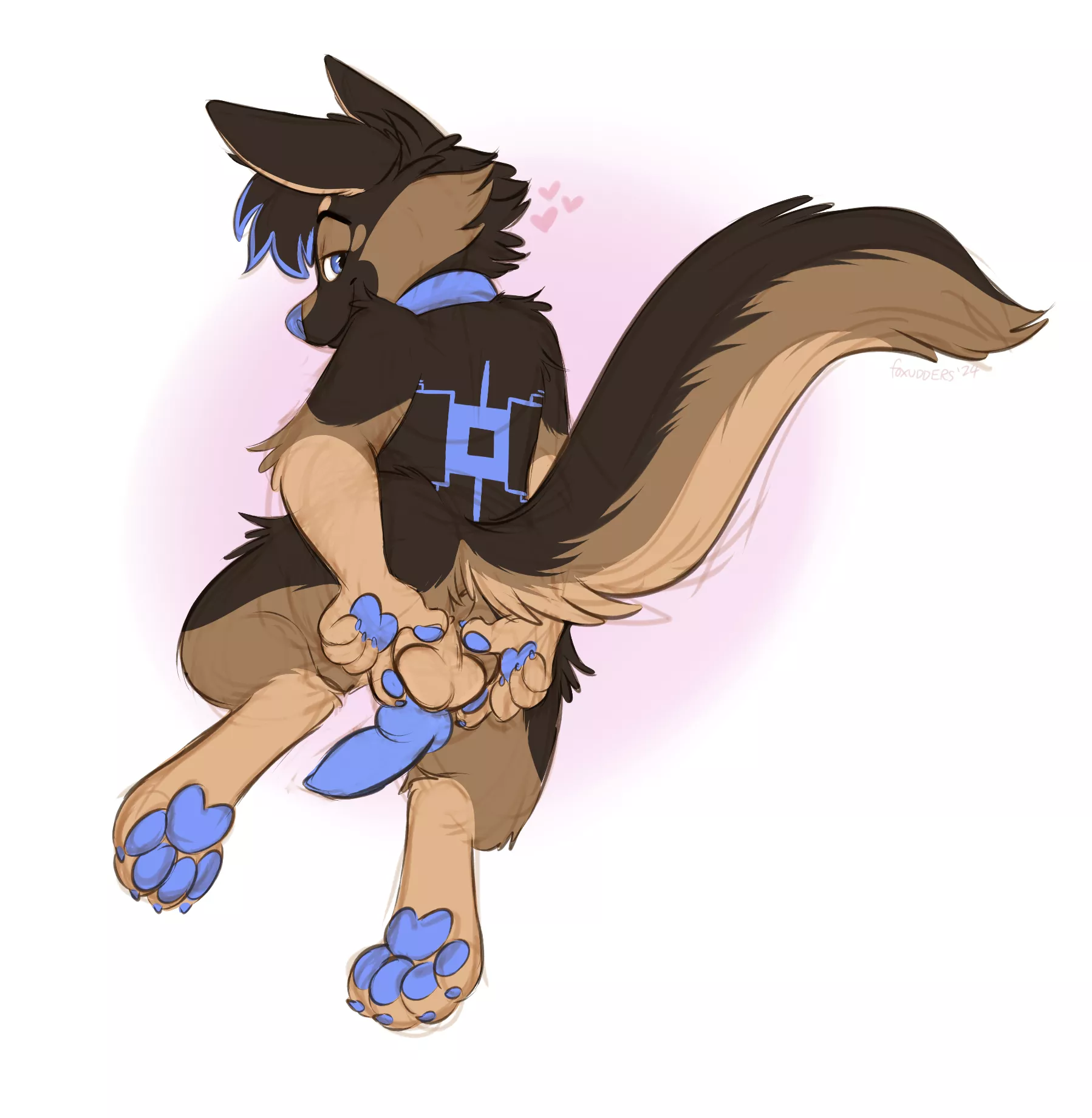 Kiss in the heart~ (Foxudders)