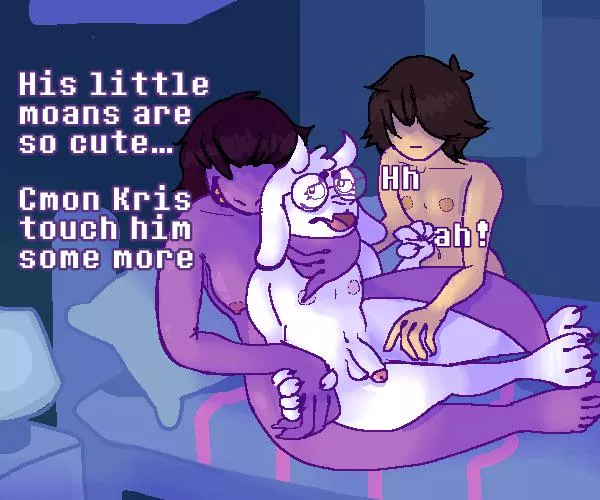 [Kris,Susie,Ralsei] My favorite trio
