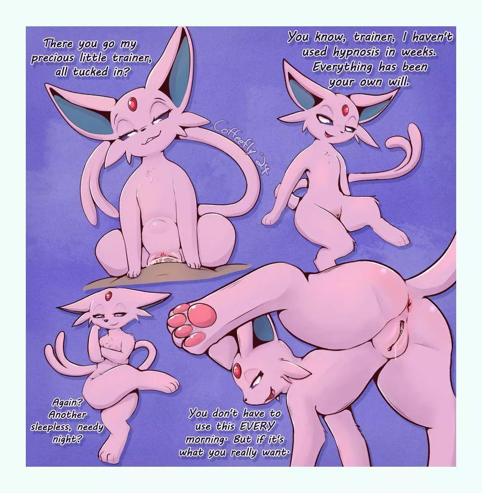 Let Espeon be your msster now~ [MF] (coffeefly)