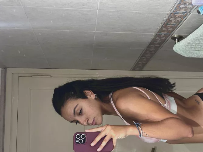  Let me slide these off for you 