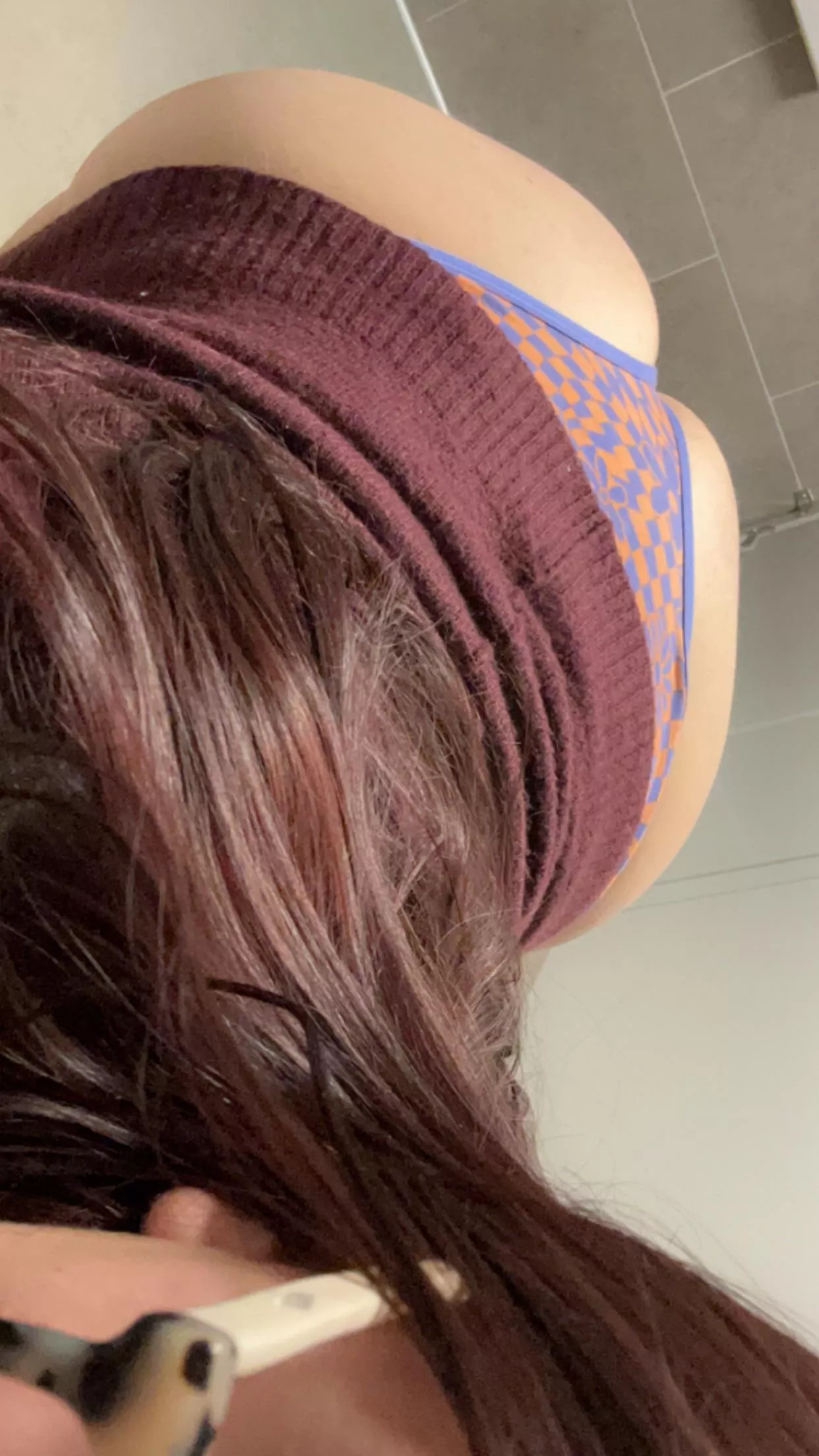 Let’s do it in a public bathroom? 