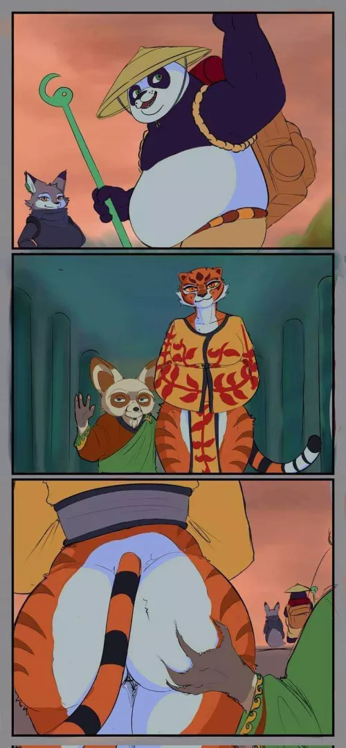 Lf mono source: tigress woman, panda bear, fox girl, backshoot, ass grab, pussy view