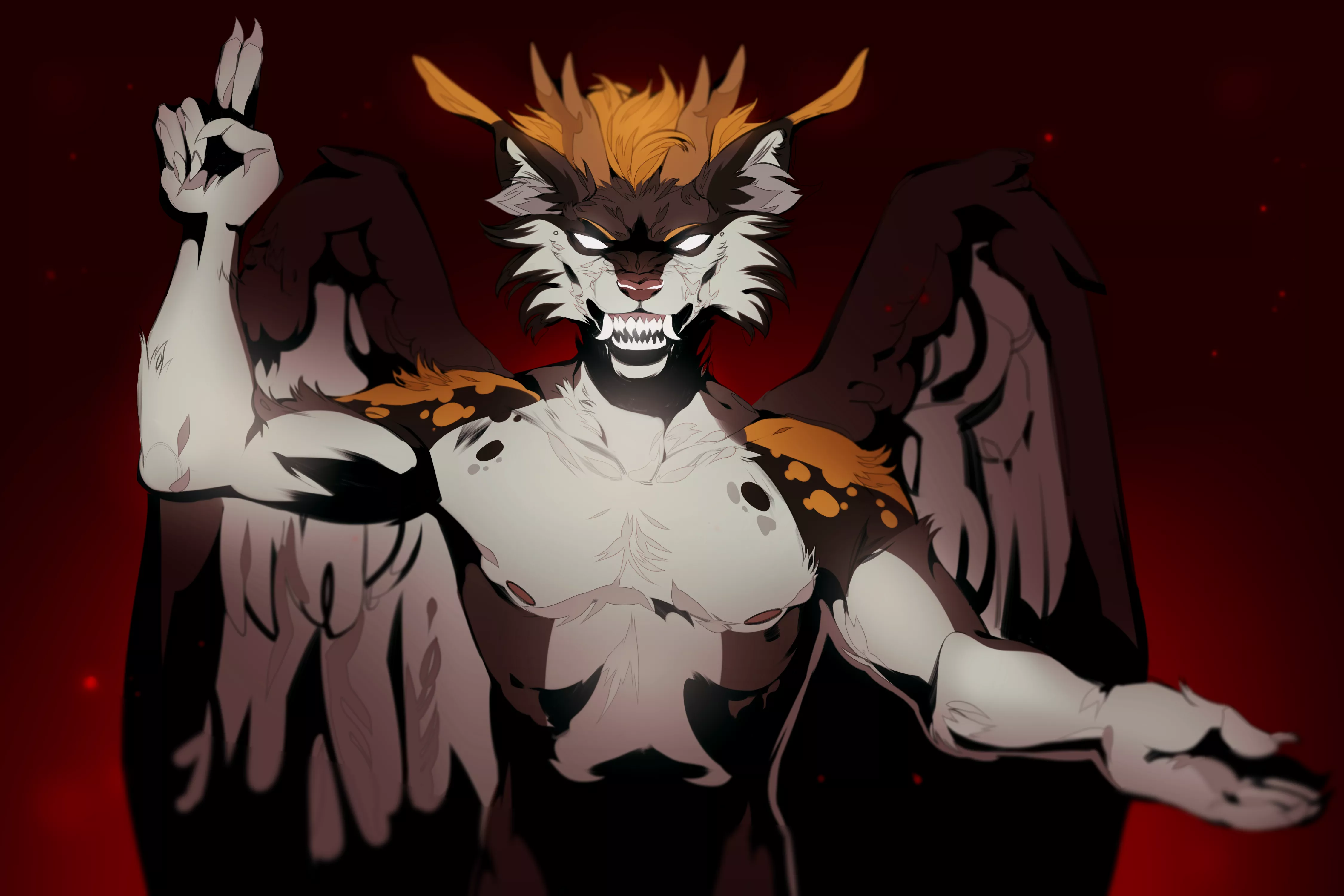 Me as Baphomet (by Zhizha aka Marina Ivankina)