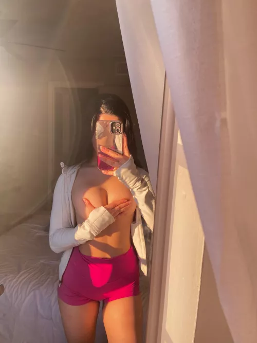 post gym selfie after class 