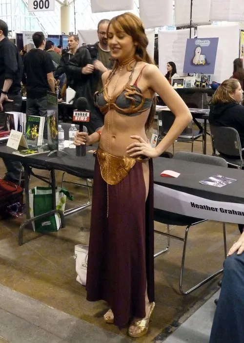 Rachel Simmons Slave Leia