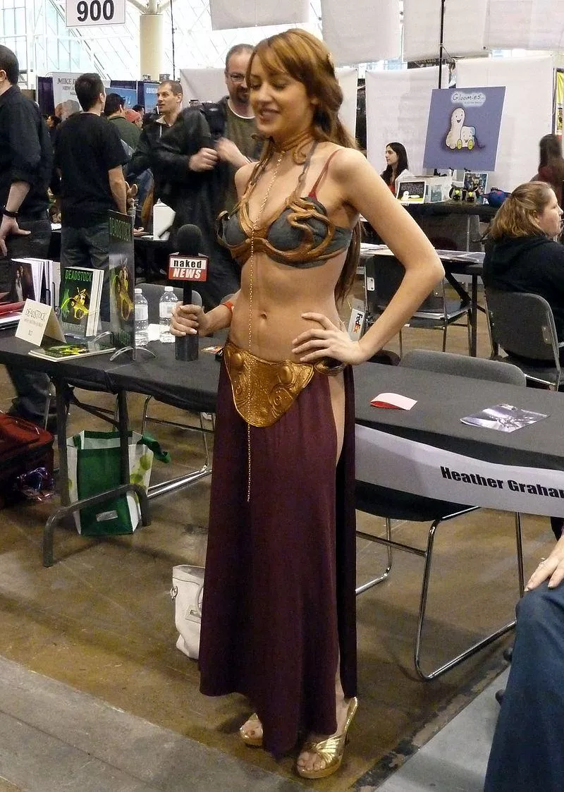Rachel Simmons Slave Leia