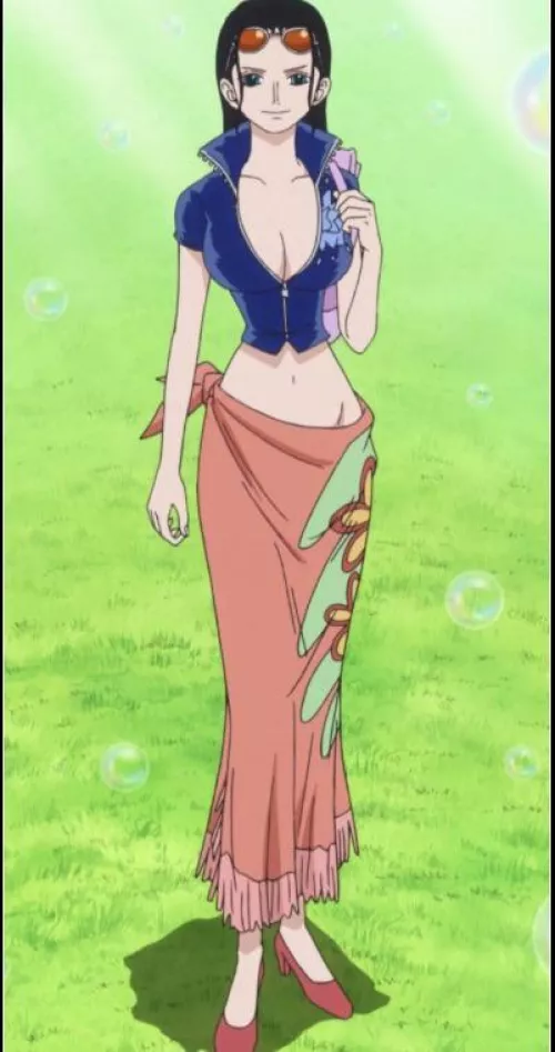 Rping or doing a Joi as Nico Robin