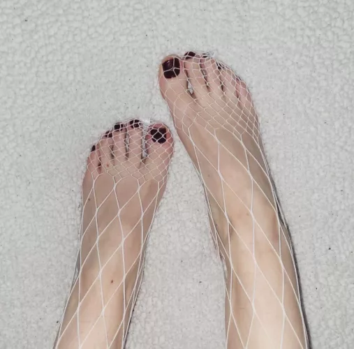 Sexy White Fishnet 🤍
