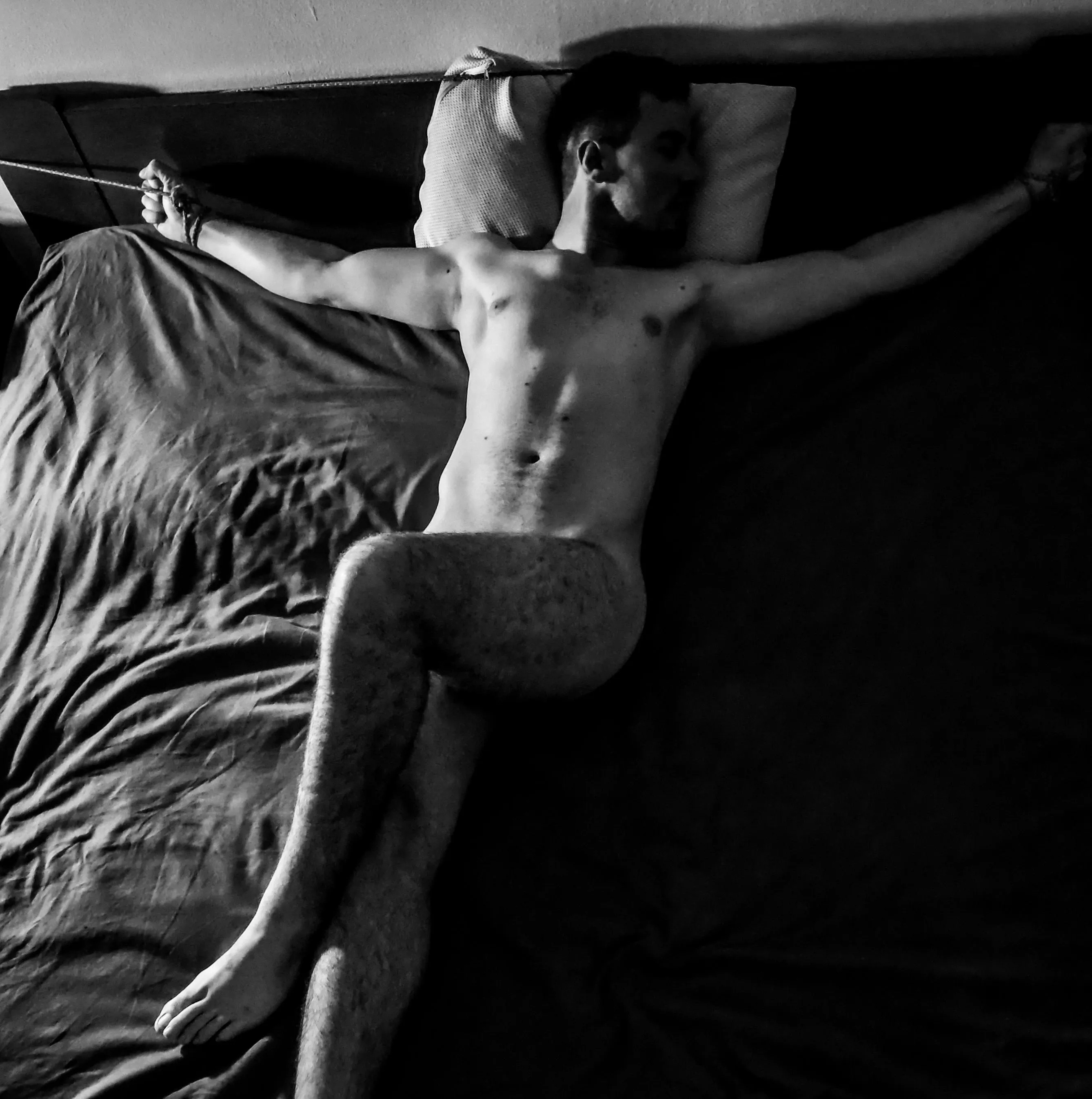 Struggling, but no escape 