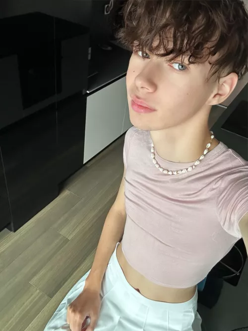 The girl who's been catching your eye is actually a boy.