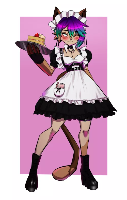 Update of my oc x3 art by me 💜