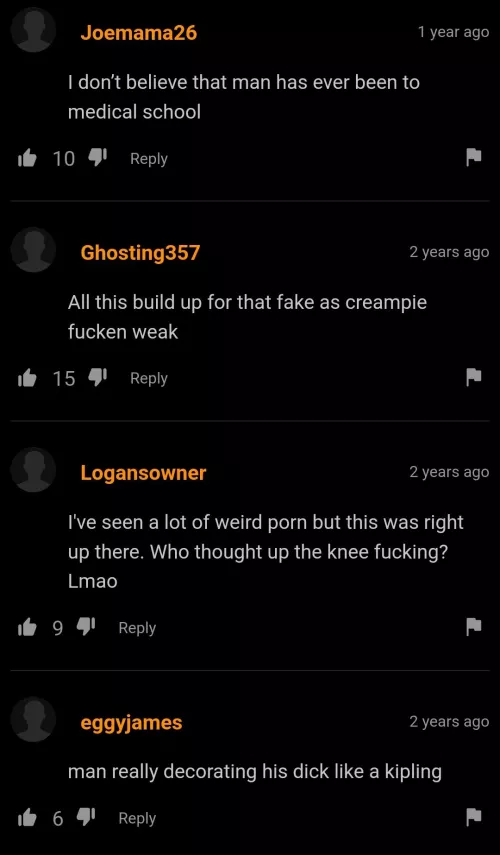 What did they just watched 