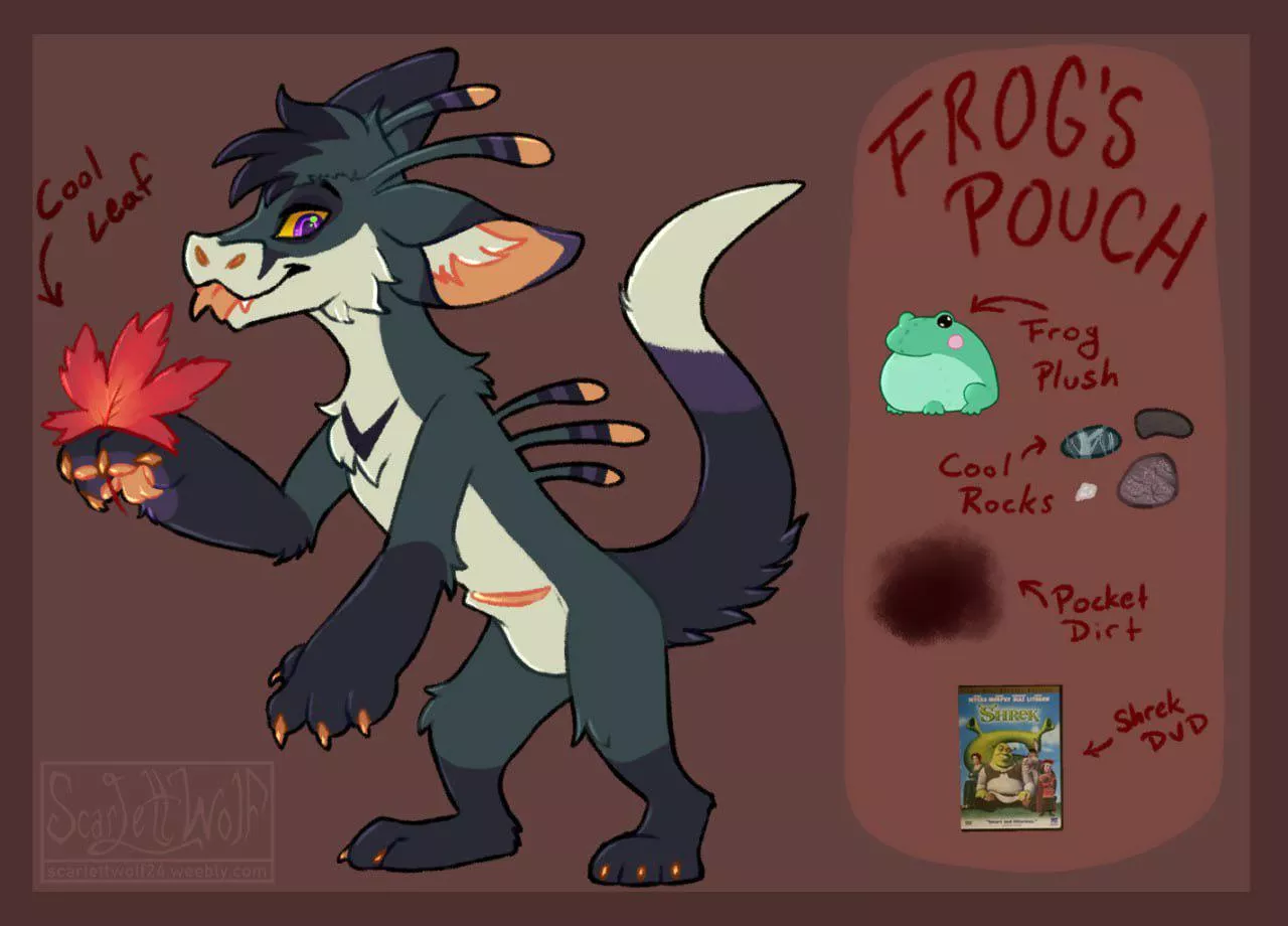 What's in Frog's pouch? 🐸