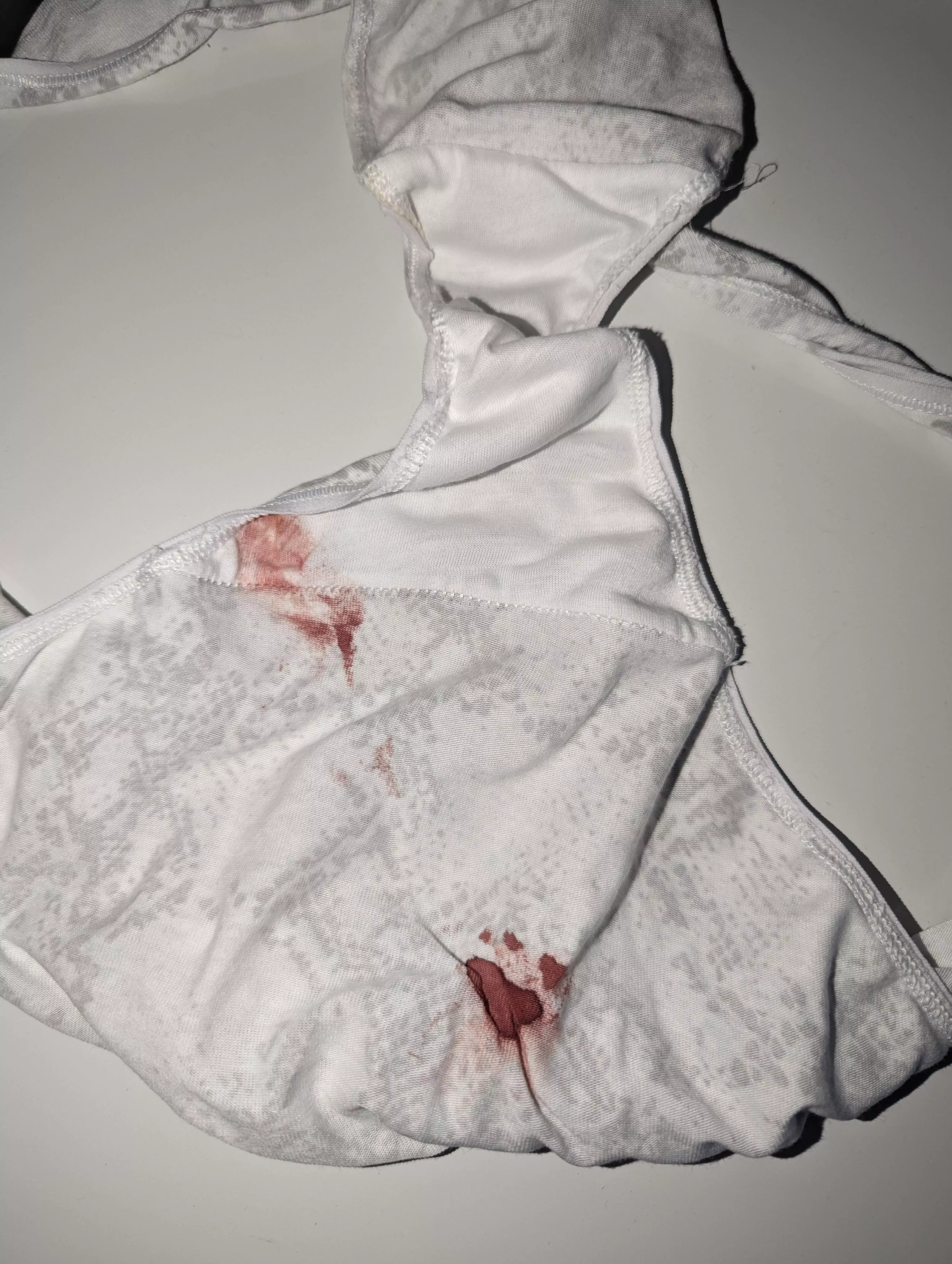 When the pad overflows