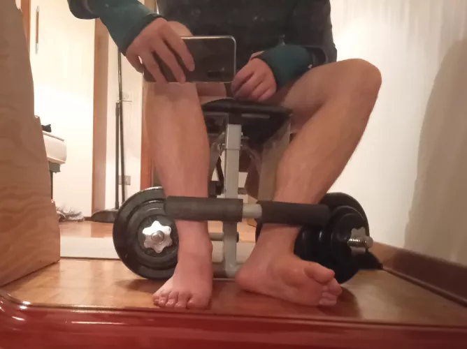 Who wants to give me an after workout massage?