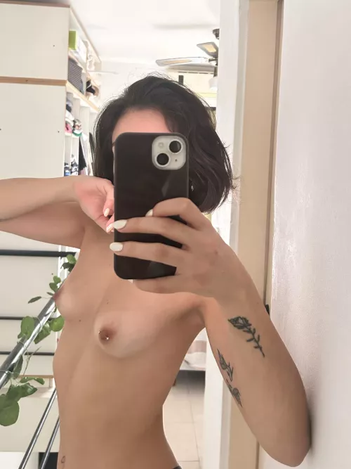 Would you fuck a petite girl in front of the mirror?