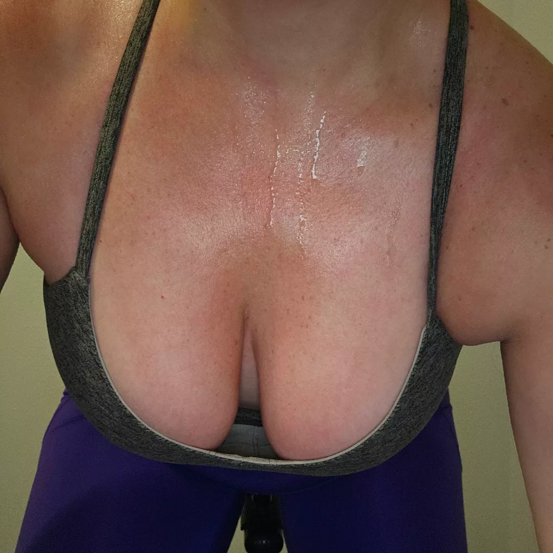 Would you fuck my wife after one of her spin classes?