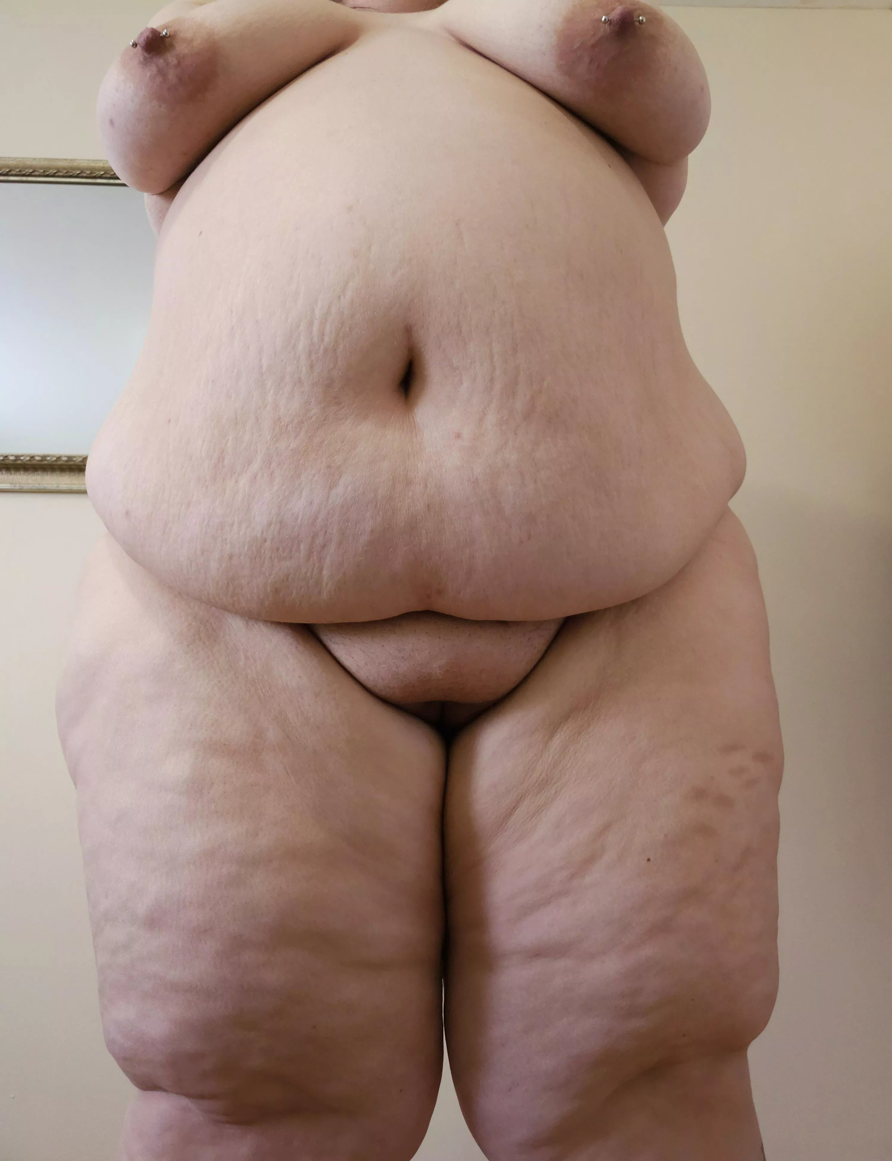 Big tits, belly and pussy. Your perfect girl