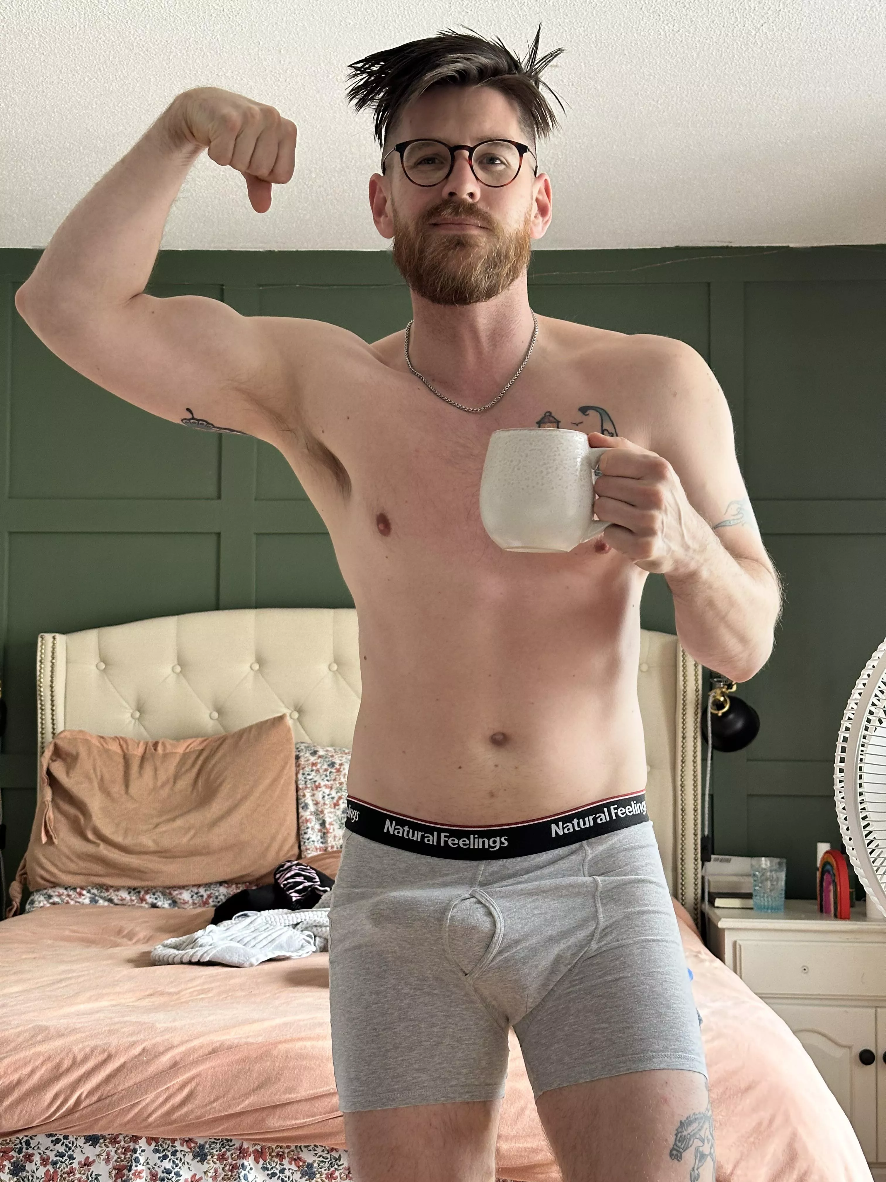 Can I offer you some coffee? Or maybe something a bit stronger…[34]