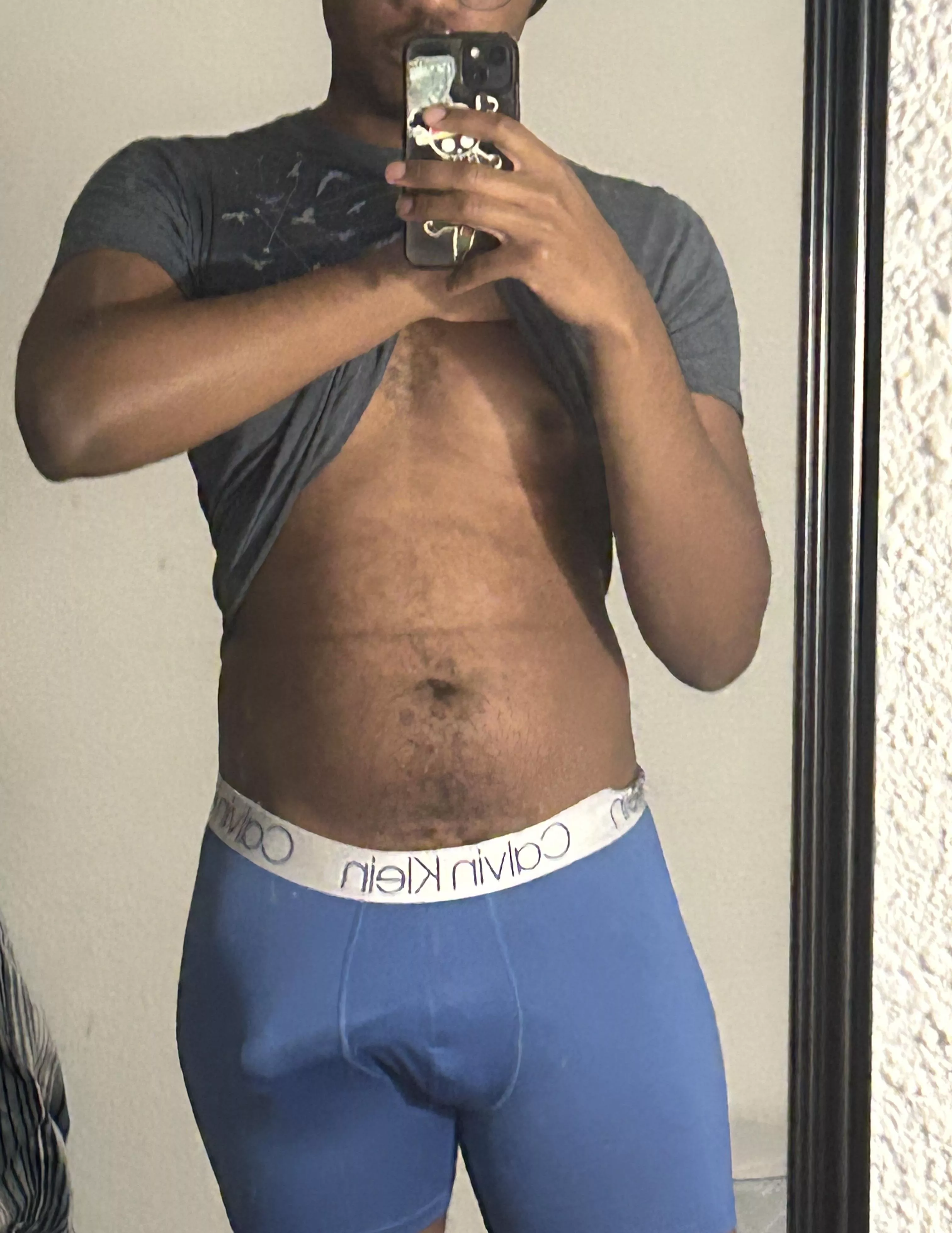 Caught myselg semi hard