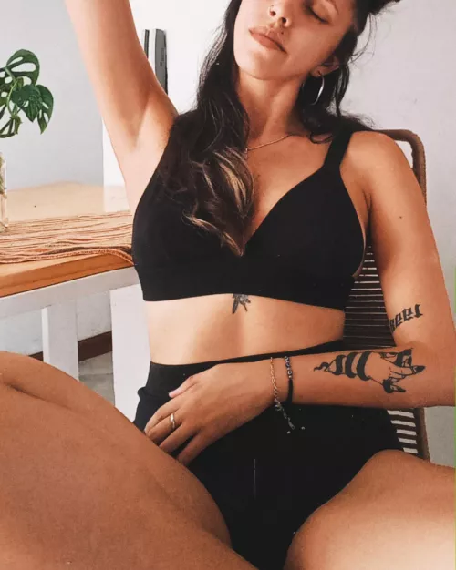 Could you suck my armpits while I masturbate for you?  