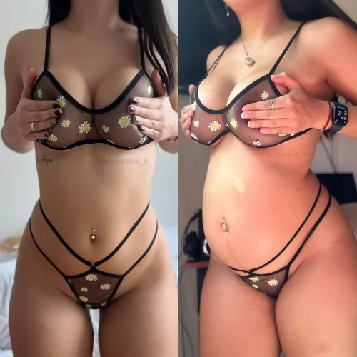 Do you prefer this body or before pregnancy? 