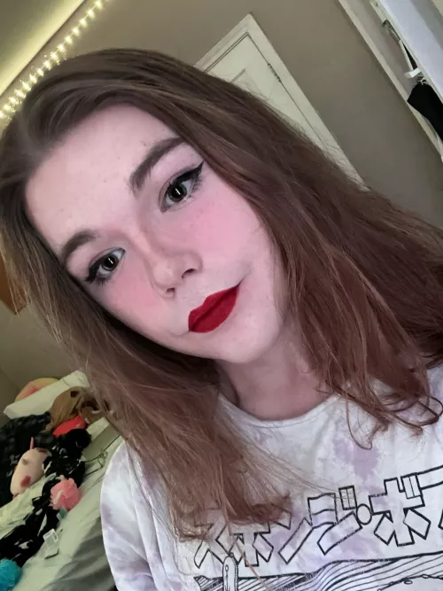 don’t do red often 😅 hope it looks ok