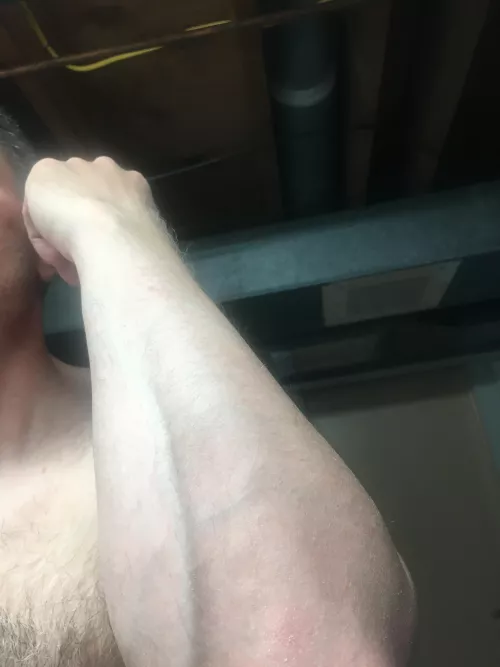 Don’t see this angle on forearms much