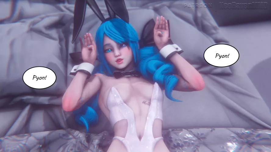 Easter Bunny Gwen! (NeoRavenMMD)