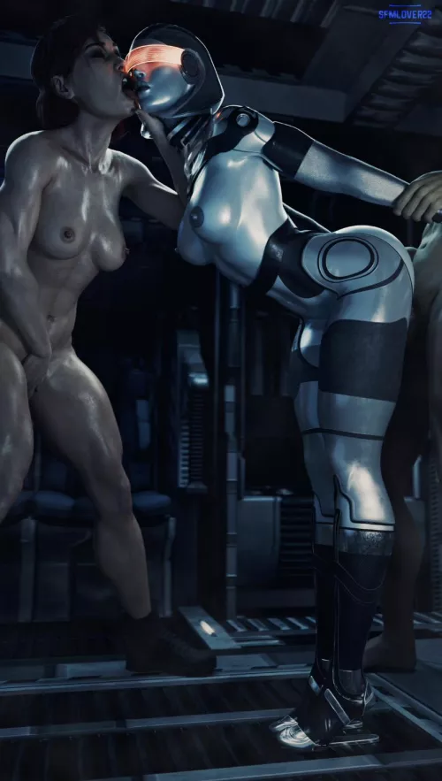 Fem Shep and EDI (Rigid3D)